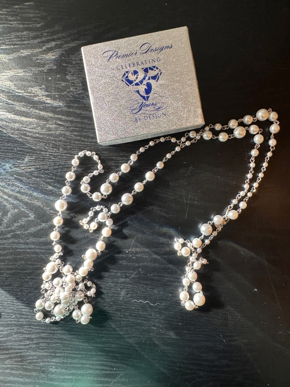 Classic White Pearl Beaded Necklace - Women's Jewelry
